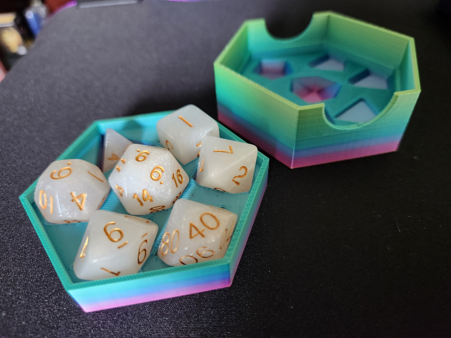 3D Printed Dice Box (dice not included)